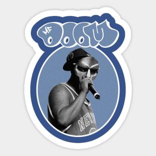 Mf Doom Rapper Legend Sticker